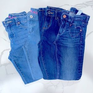 4 Pairs of Girls Jeans - Sizes 8-10